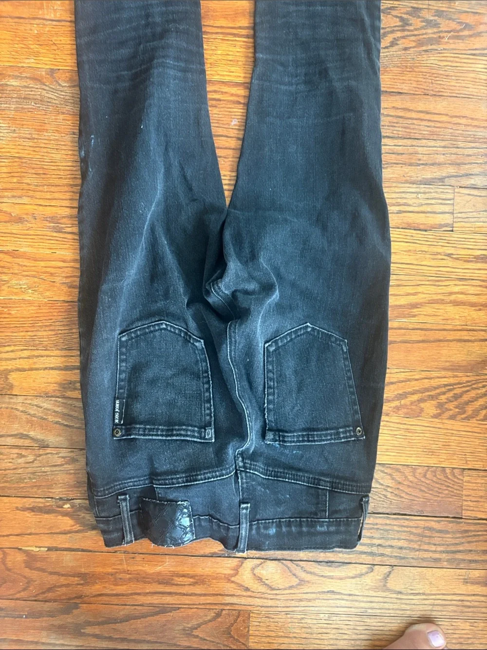 Mango High Rise Stretch straight Jeans